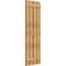 Ekena Millwork Spaced Board-n-Batten Shutters, Rough Sawn Western Red Cedar, 23W x 68H, PR RBS06S23X068RWR - alternate 2